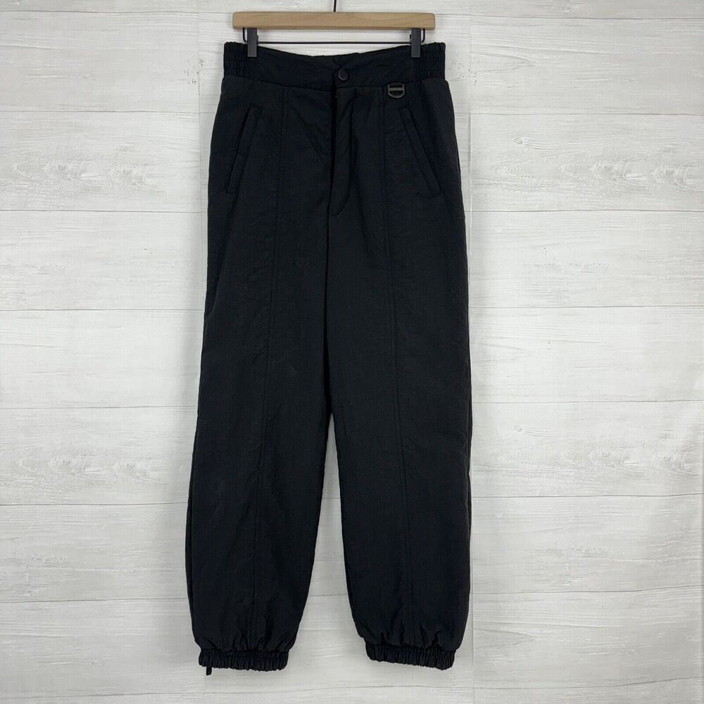 Black Bear Ski Snow Winter Pants Women M Black Skiing Snowboarding Nylon Outdoor